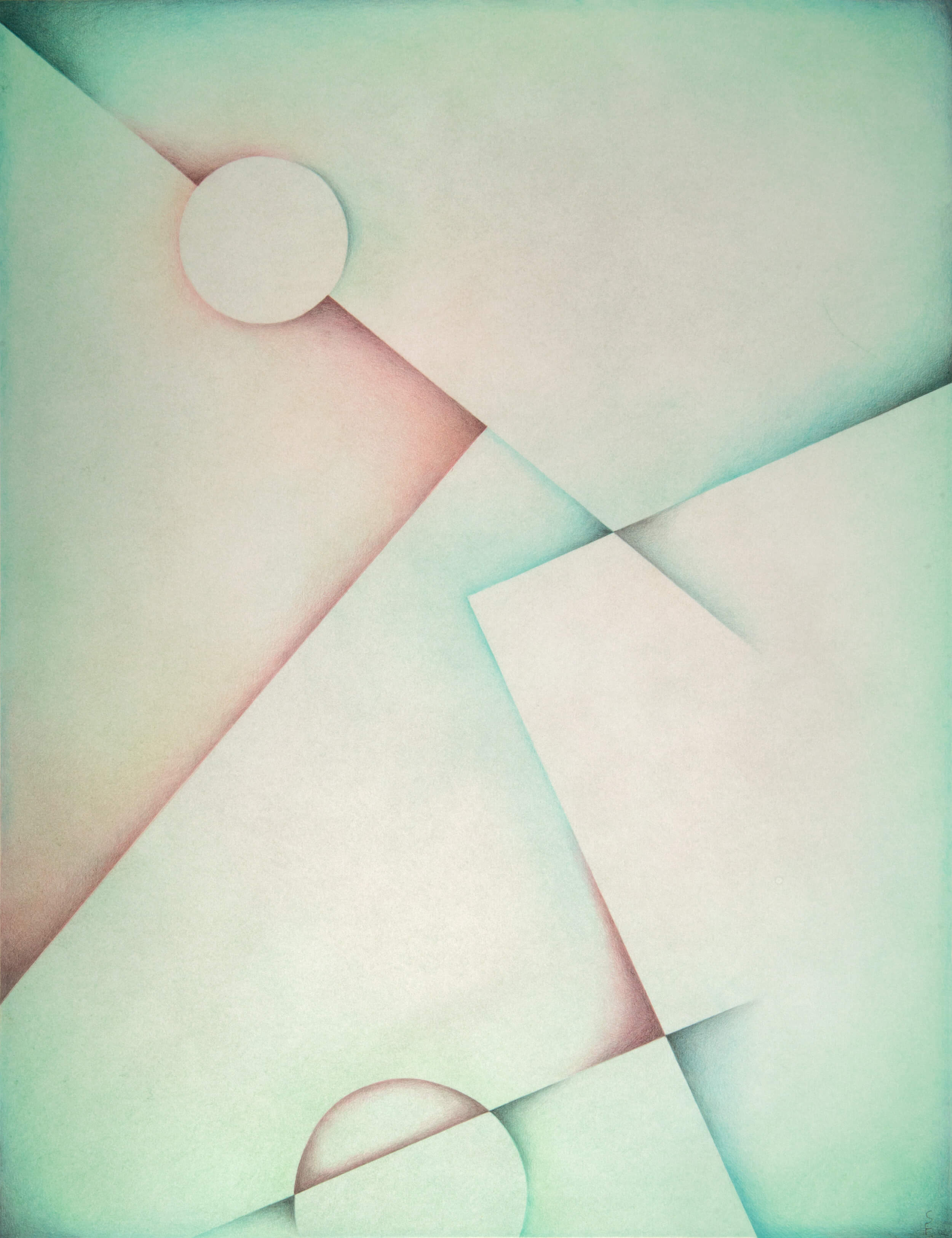 Joc geomètric. 50x70cm