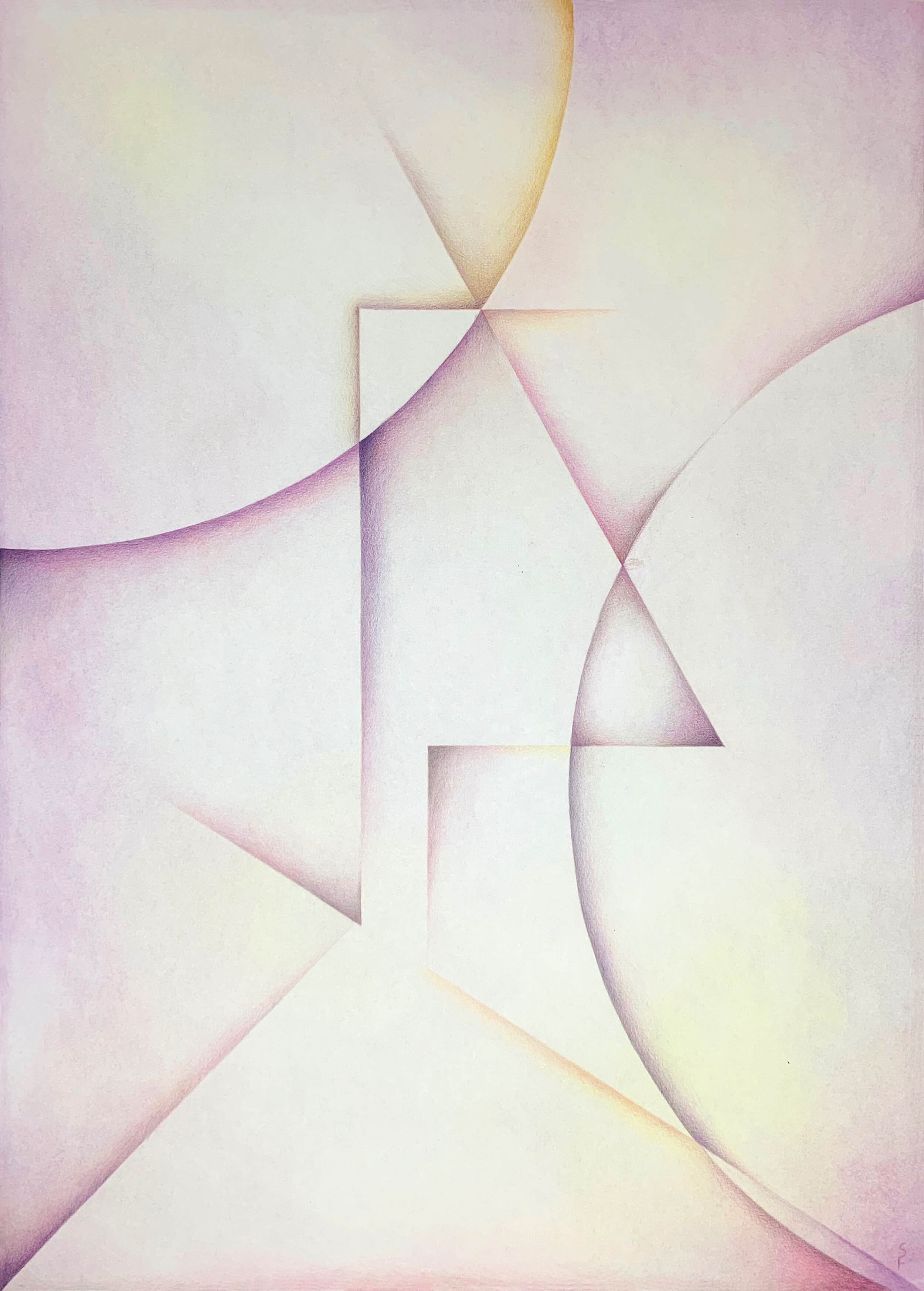 Uns sobre els altres. 50x70cm