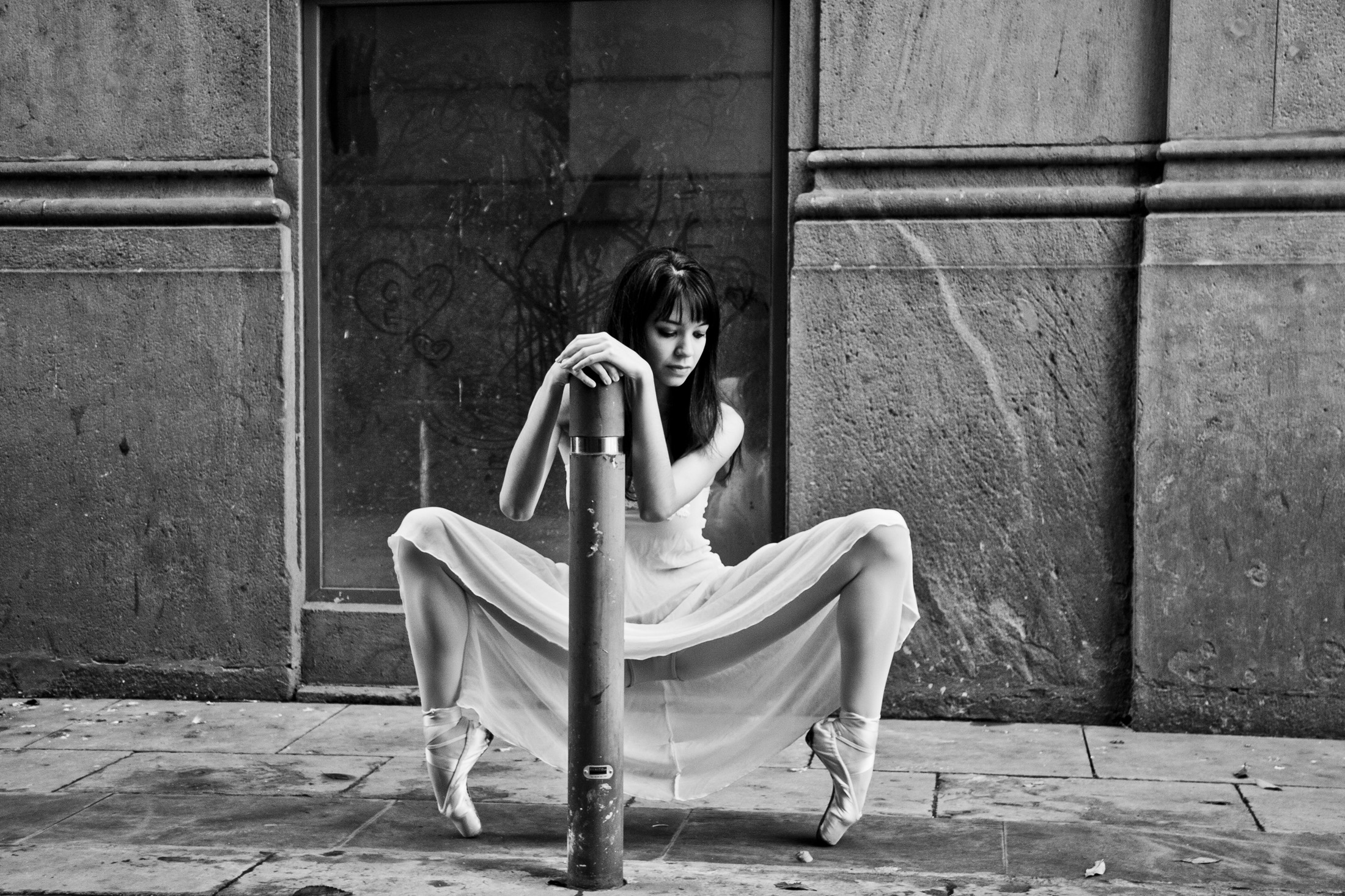 Karina Campos, Ocata street, Barcelona. Winter 2018