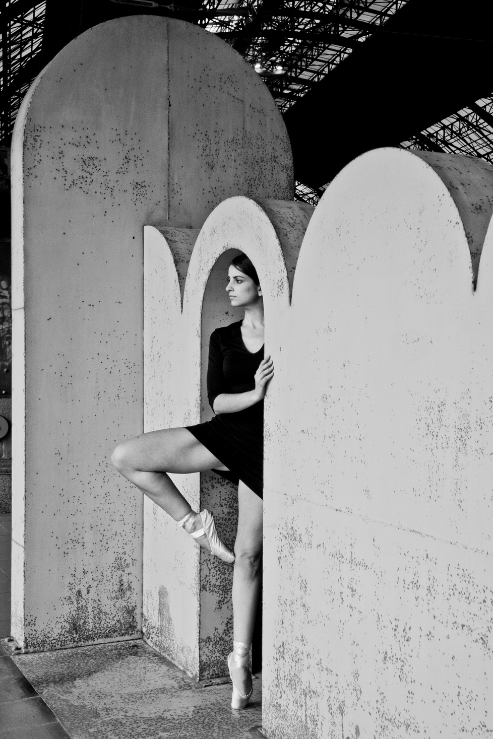 Marta Gázquez, Estació de França, Barcelona. Autumn 2010